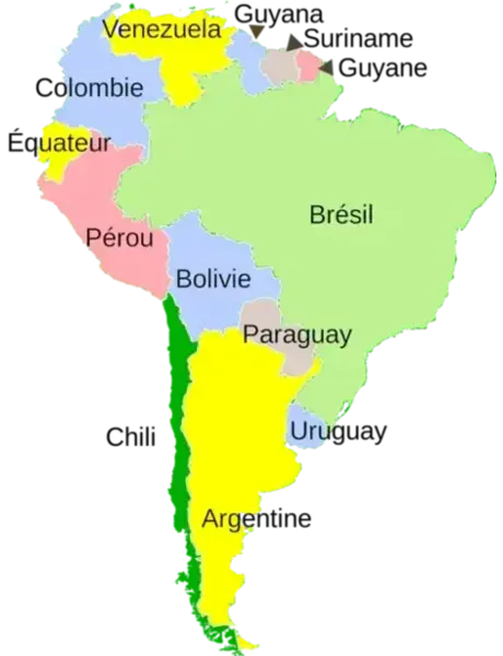 map paraguay